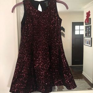 Zunie Girls Skater Style Sequin Dress size 8